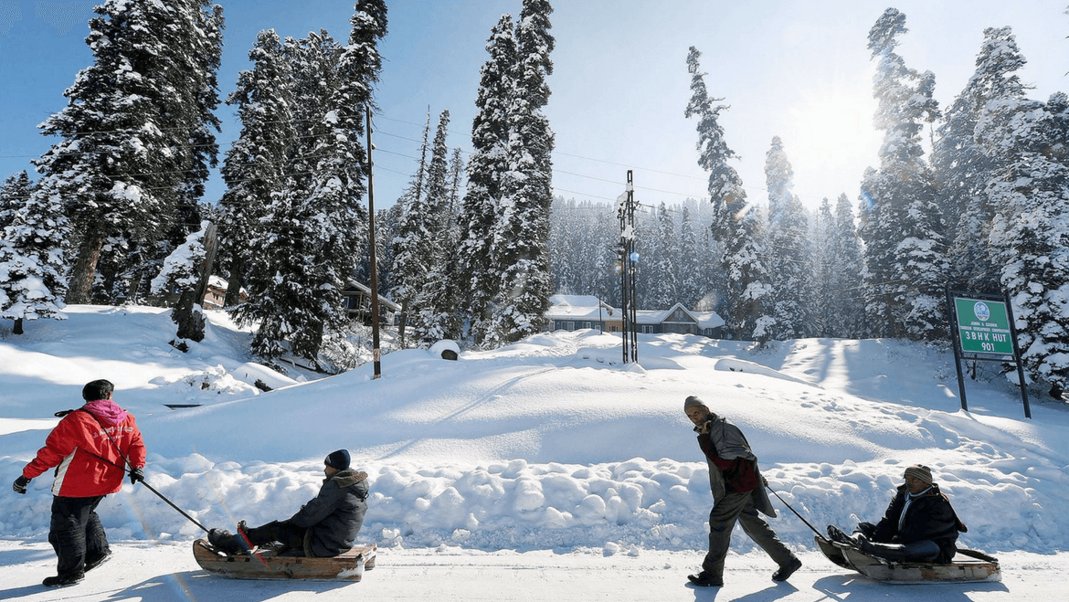Honeymoon in Gulmarg